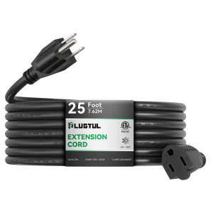 16/3 Heavy Duty Extension Cord 25FT